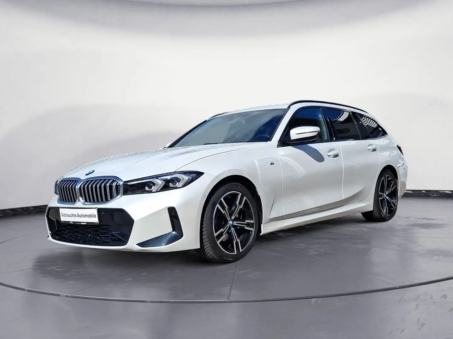 BMW 320 i Touring Auto M Sportpaket Sport Aut. HIFI Wit - 2