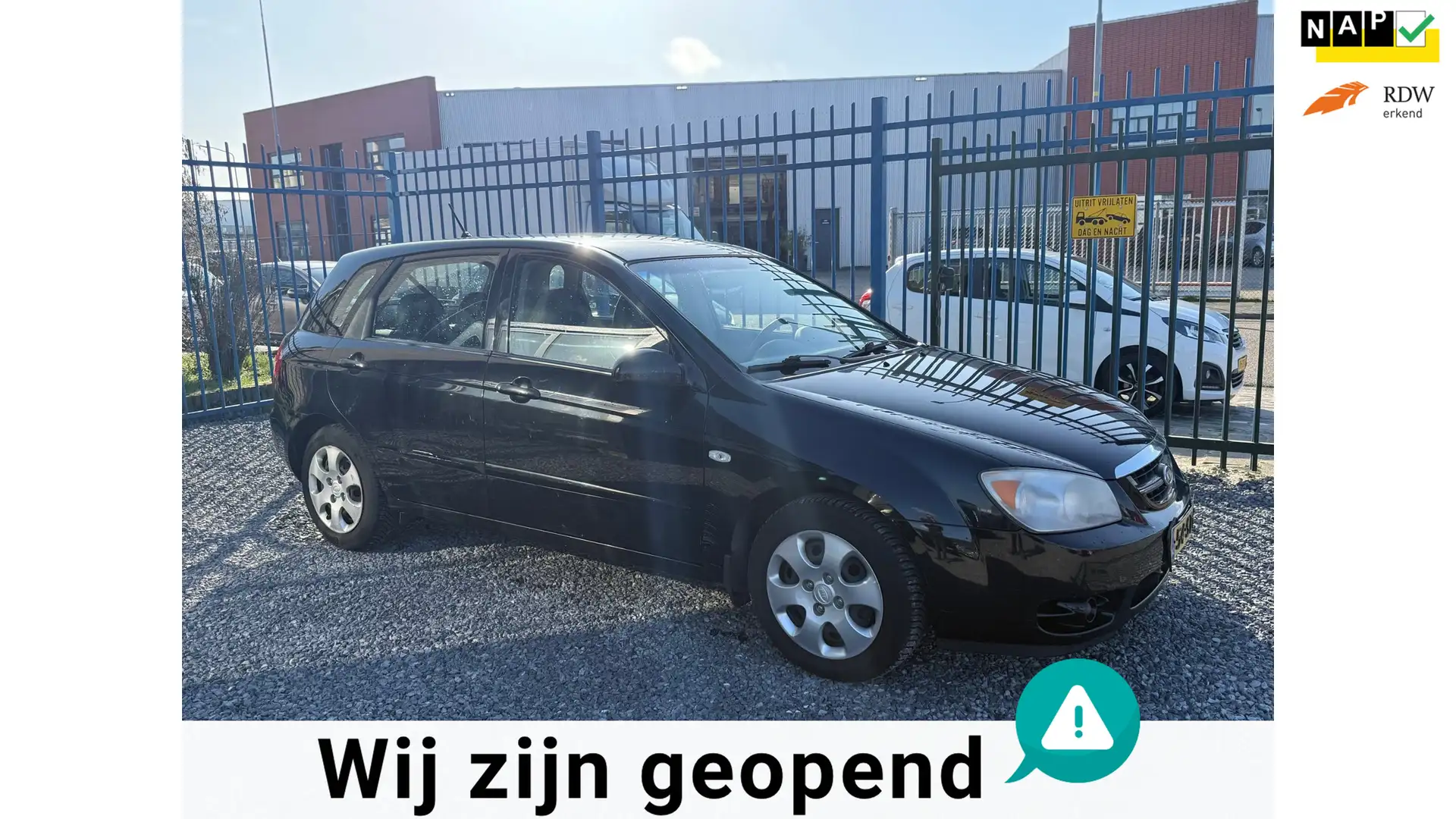 Kia Cerato 1.6-16V LX AIRCO!APK!KOOPJE! Negro - 1