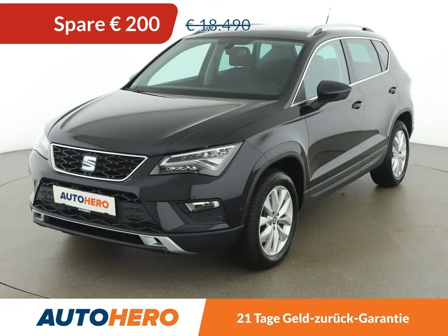 SEAT Ateca 2.0 TDI Style 4Drive *ACC*LED*PDC*SHZ* Noir - 1