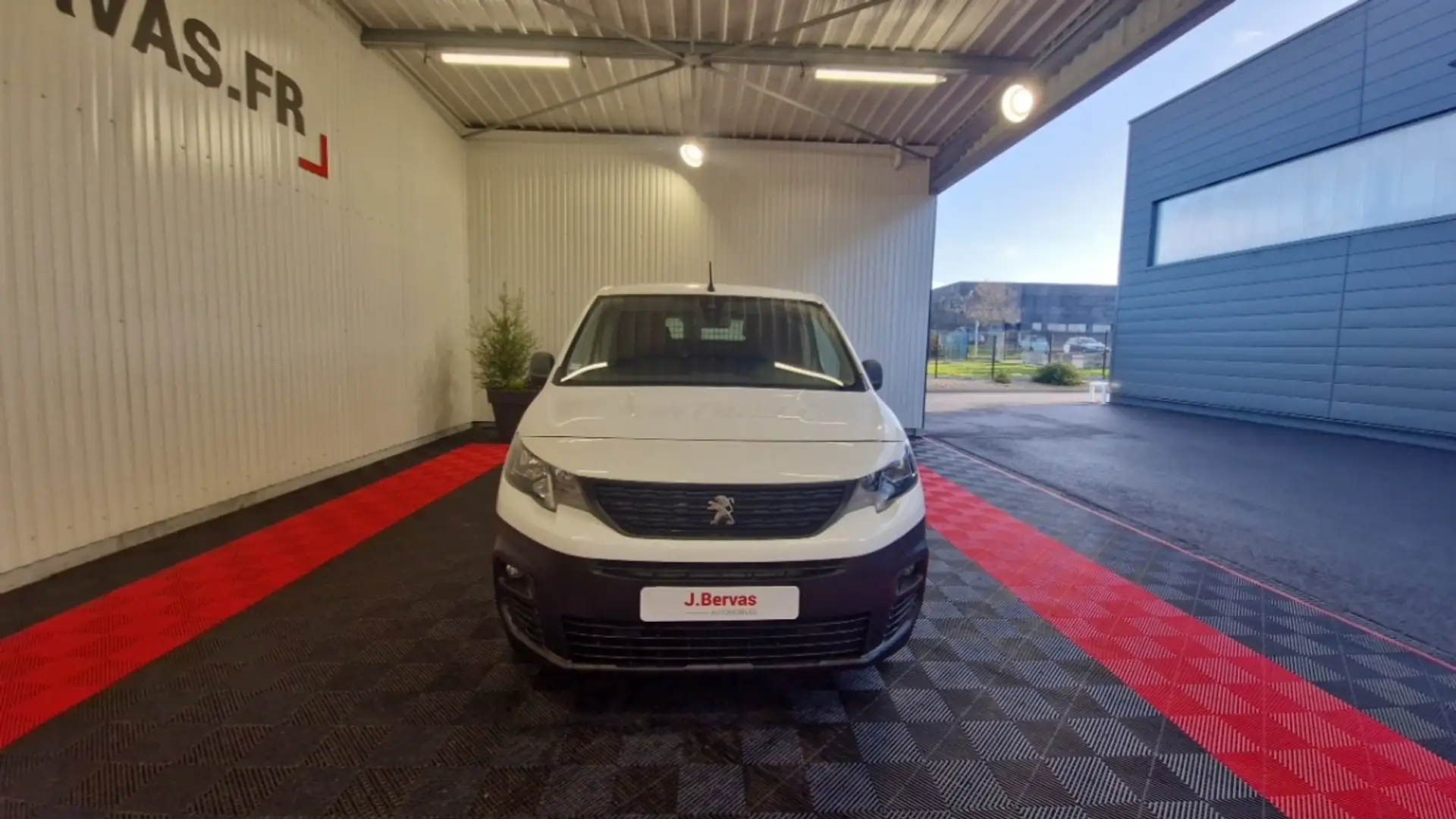 Peugeot Partner STANDARD 650 KG BLUEHDI 75 PREMIUM Blanc - 2