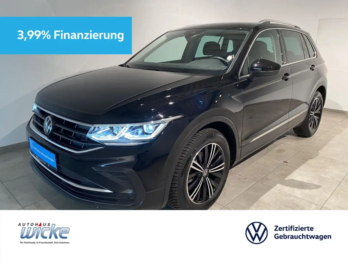 Volkswagen Tiguan 1.5 TSI DSG Move NAVI KLIMA PDC LED KAMERA Fekete - 1