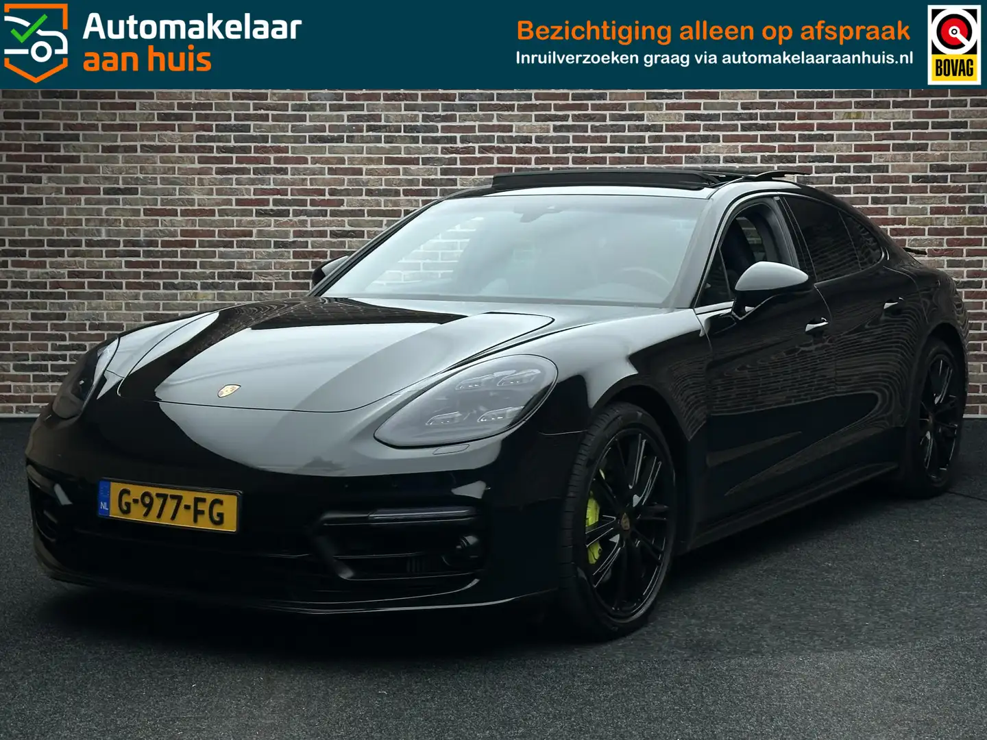 Porsche Panamera 2.9 4 E-Hybrid Leer Panoramadak Sportuitlaat Bose Zwart - 1