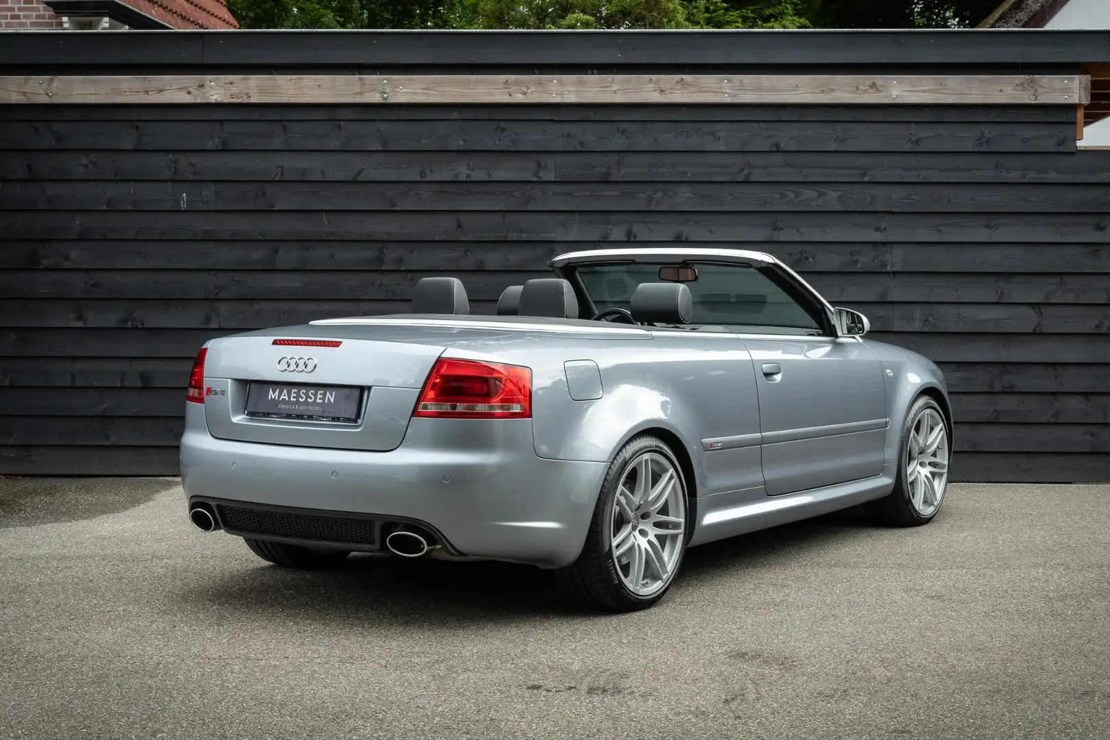 Audi RS4 Cabriolet 4.2 FSI Fantastische Staat! - Volle Hist Zilver - 2