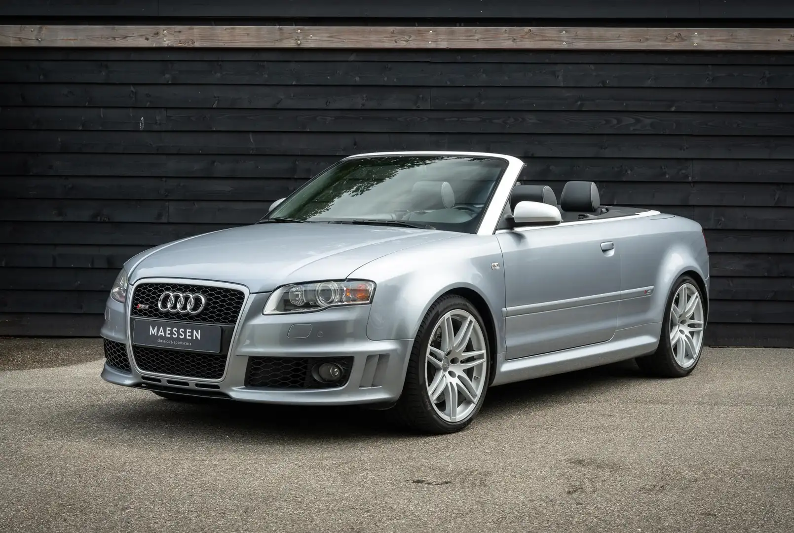Audi RS4 Cabriolet 4.2 FSI Fantastische Staat! - Volle Hist Zilver - 1