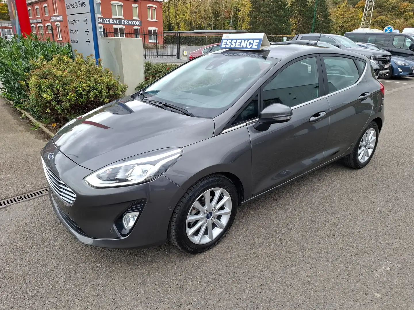 Ford Fiesta Fiesta 1.0 EcoBoost Titanium X Gris - 1