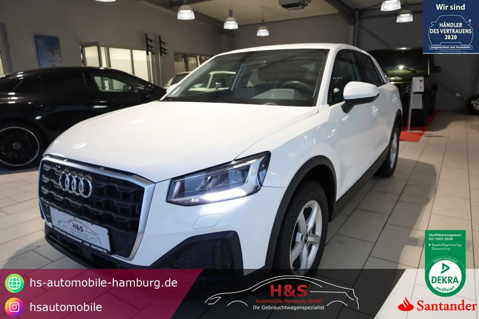 Audi Q2 35 TFSI*Sitzheizung*Car-Play Navi* Blanc - 1