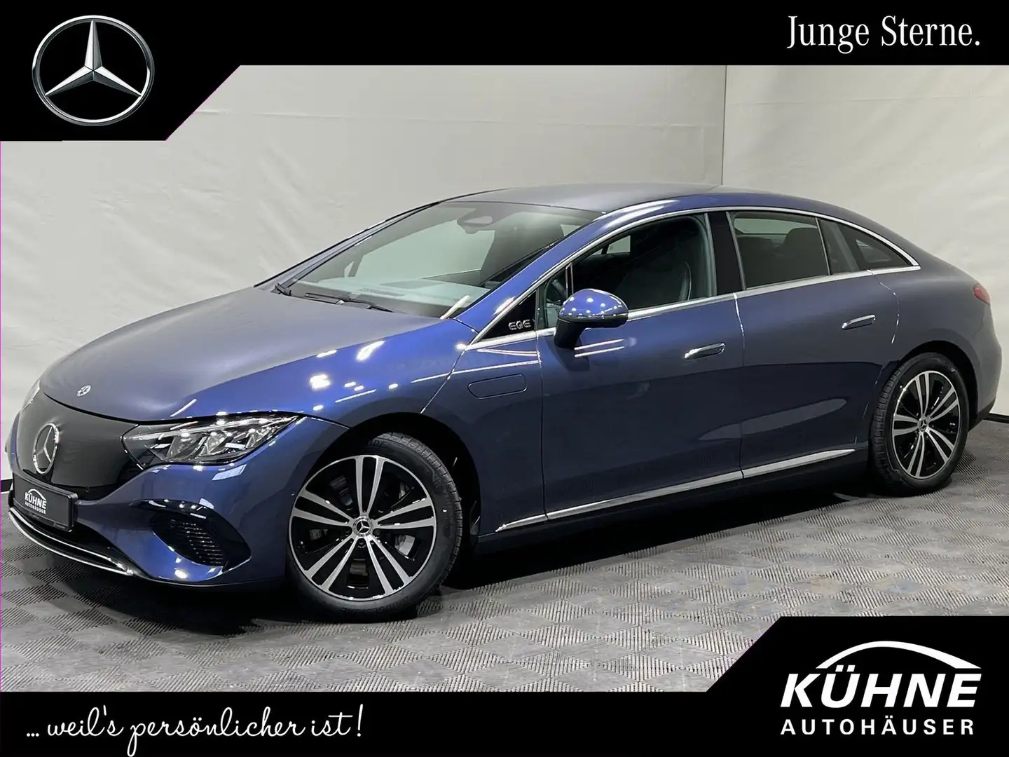 Mercedes-Benz EQE 300 Electric Art Advanced Memory+ServiceCare Blau - 1