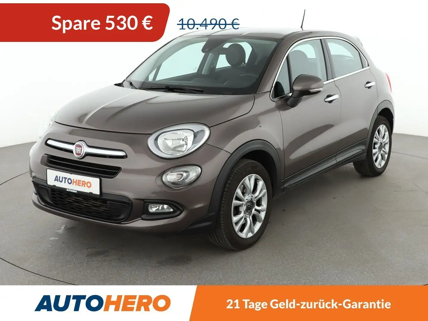 Fiat 500X 1.4 Turbo Lounge *NAVI*TEMPO*PDC*KLIMA* Grau - 1