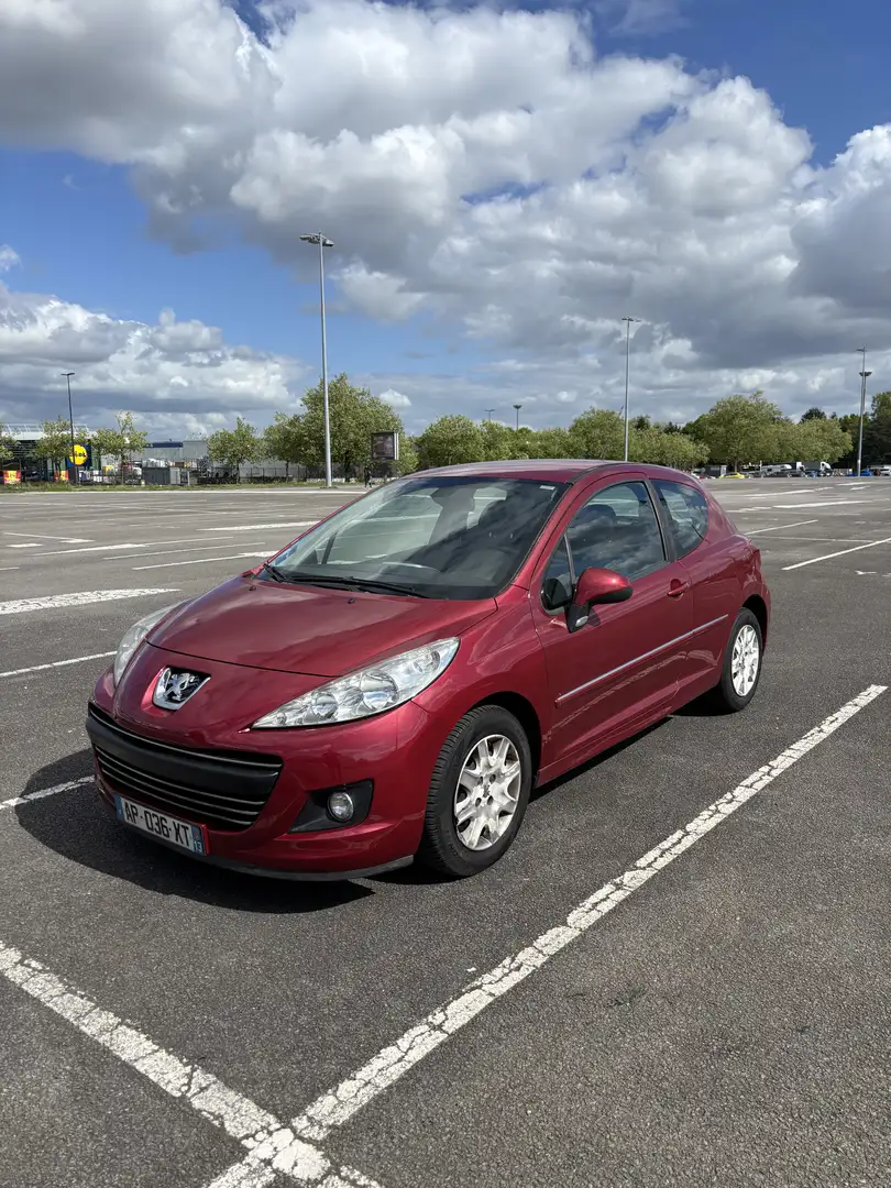 Peugeot 207 1.6 HDi 90ch BLUE LION Premium Rouge - 1