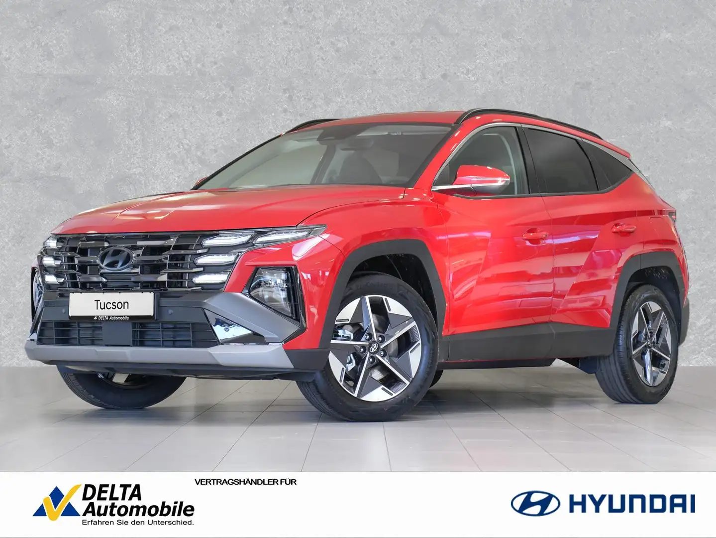 Hyundai TUCSON Facelift HYBRID Trend VOLLAUSSTATTUNG Rot - 1