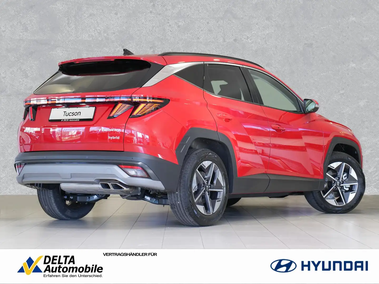 Hyundai TUCSON Facelift HYBRID Trend VOLLAUSSTATTUNG Rot - 2