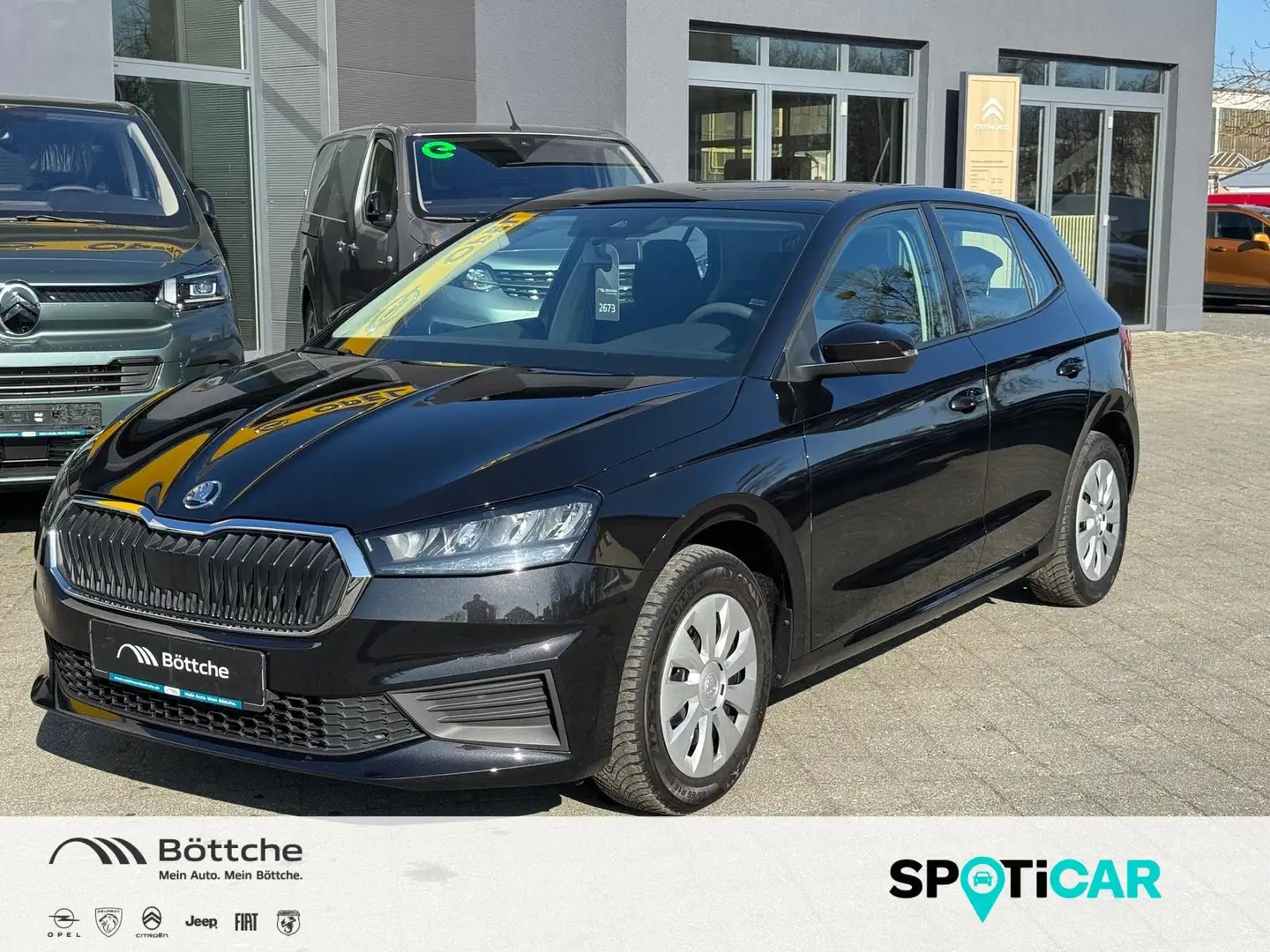 Skoda Fabia 1.0 Active *SHZ*KLIMA*PDC*BLUETOOTH* Nero - 1