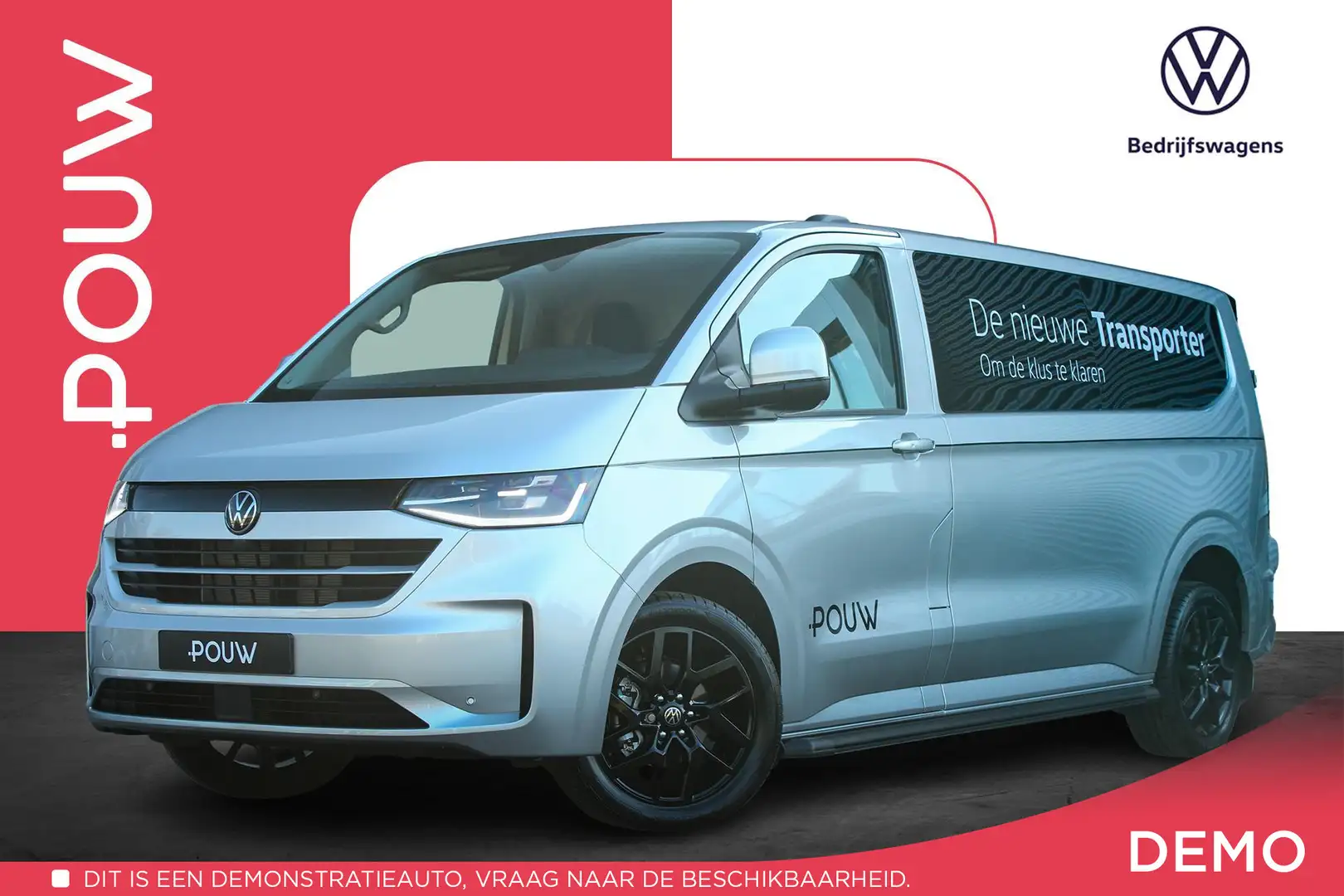 Volkswagen Transporter 2.0 TDI 170pk AUT L2 30 Bulli | Camera | Adaptive Gümüş rengi - 1