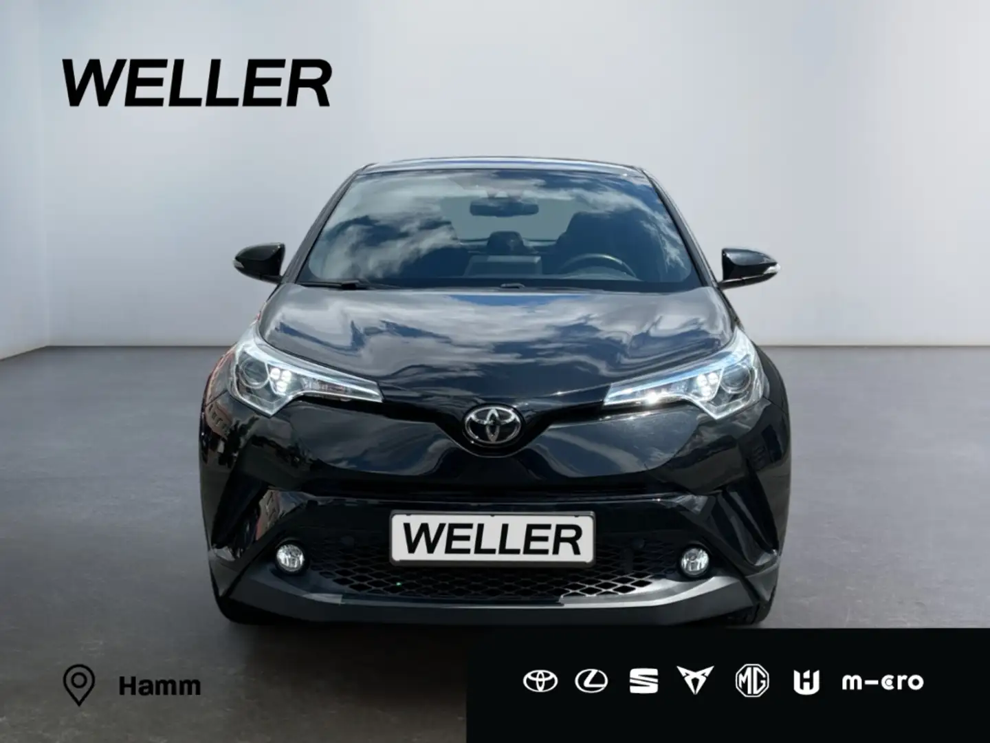 Toyota C-HR 1.2 Turbo Flow *ACC*Kamera*Spurhalteassist* Schwarz - 2