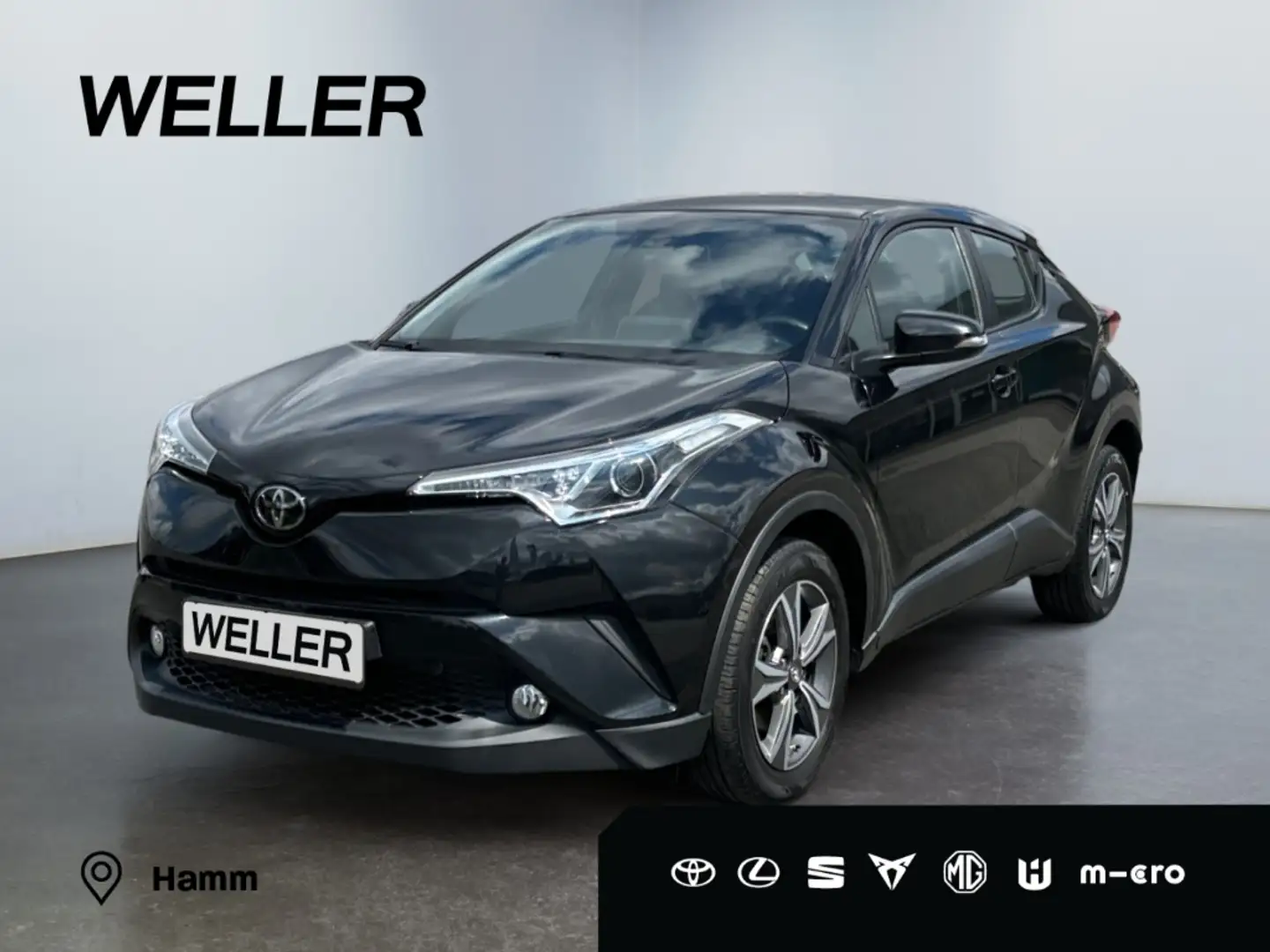 Toyota C-HR 1.2 Turbo Flow *ACC*Kamera*Spurhalteassist* Schwarz - 1