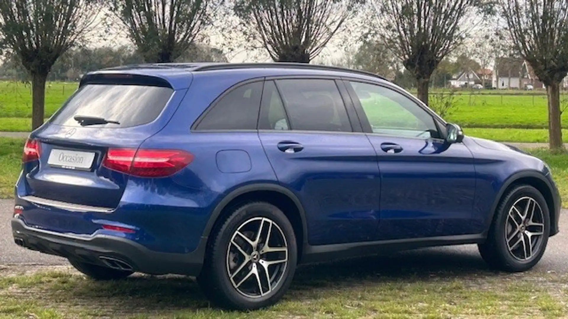 Mercedes-Benz GLC 250 4MATIC AMG-LINE 1E EIGENAAR!! NAVIGATIE COMAND, LE Blauw - 2