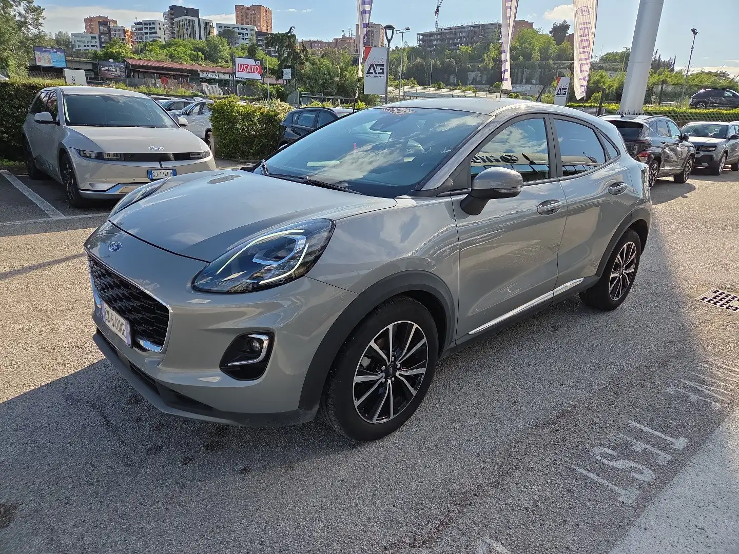 Ford Puma 1.0 EcoBoost Hybrid 125 CV S&S Titanium Grigio - 1