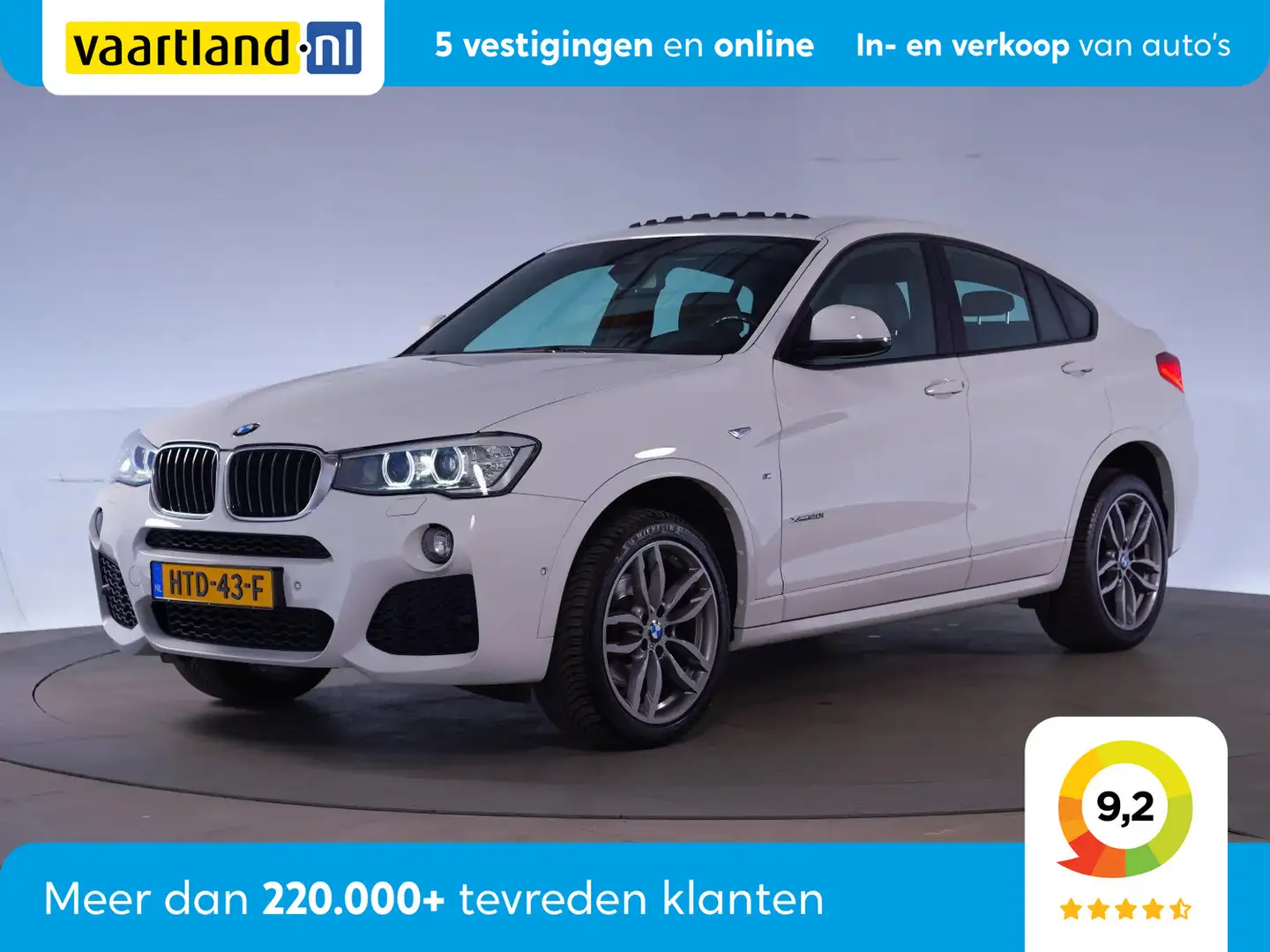 BMW X4 xDrive20i M Sport High Executive Aut. [ Schuif-/ka Wit - 1