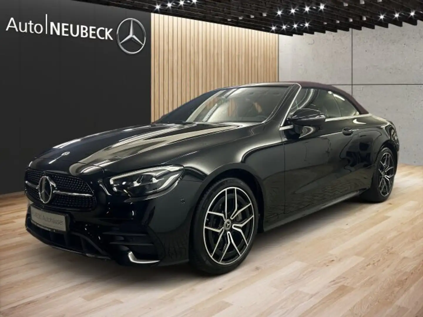 Mercedes-Benz E 450 E 450 4M Cabrio AMG Line/Distronic/Standheizung/ Schwarz - 1