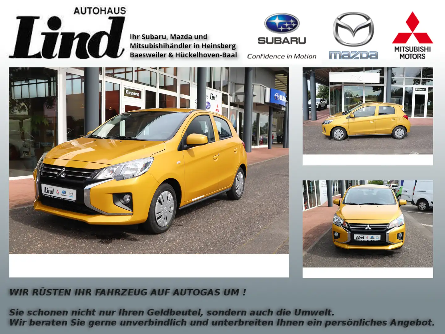 Mitsubishi Space Star Select 1.2 Modell 2024 Geel - 1