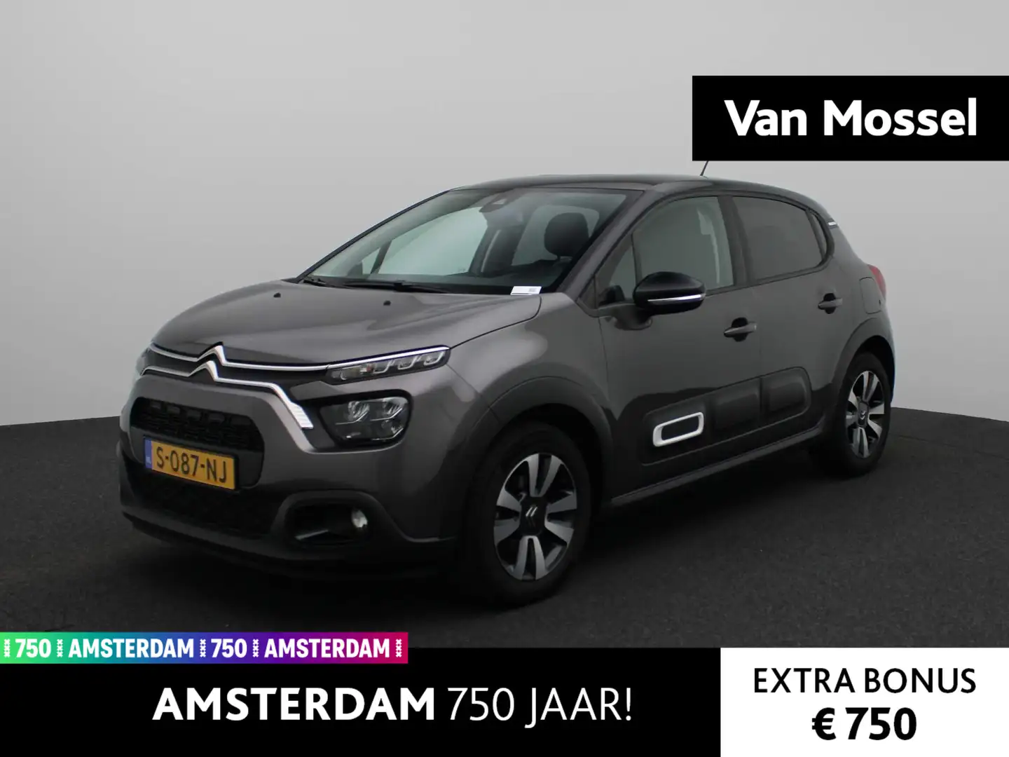 Citroen C3 1.2 PureTech Feel Edition | Apple Carplay | Airco Gris - 1