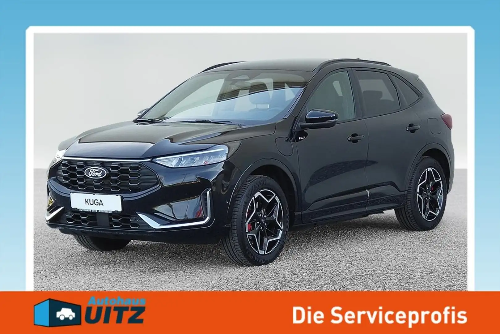 Ford Kuga ST-Line X PHEV +Winter+LED+360°+Fahrass. Schwarz - 1