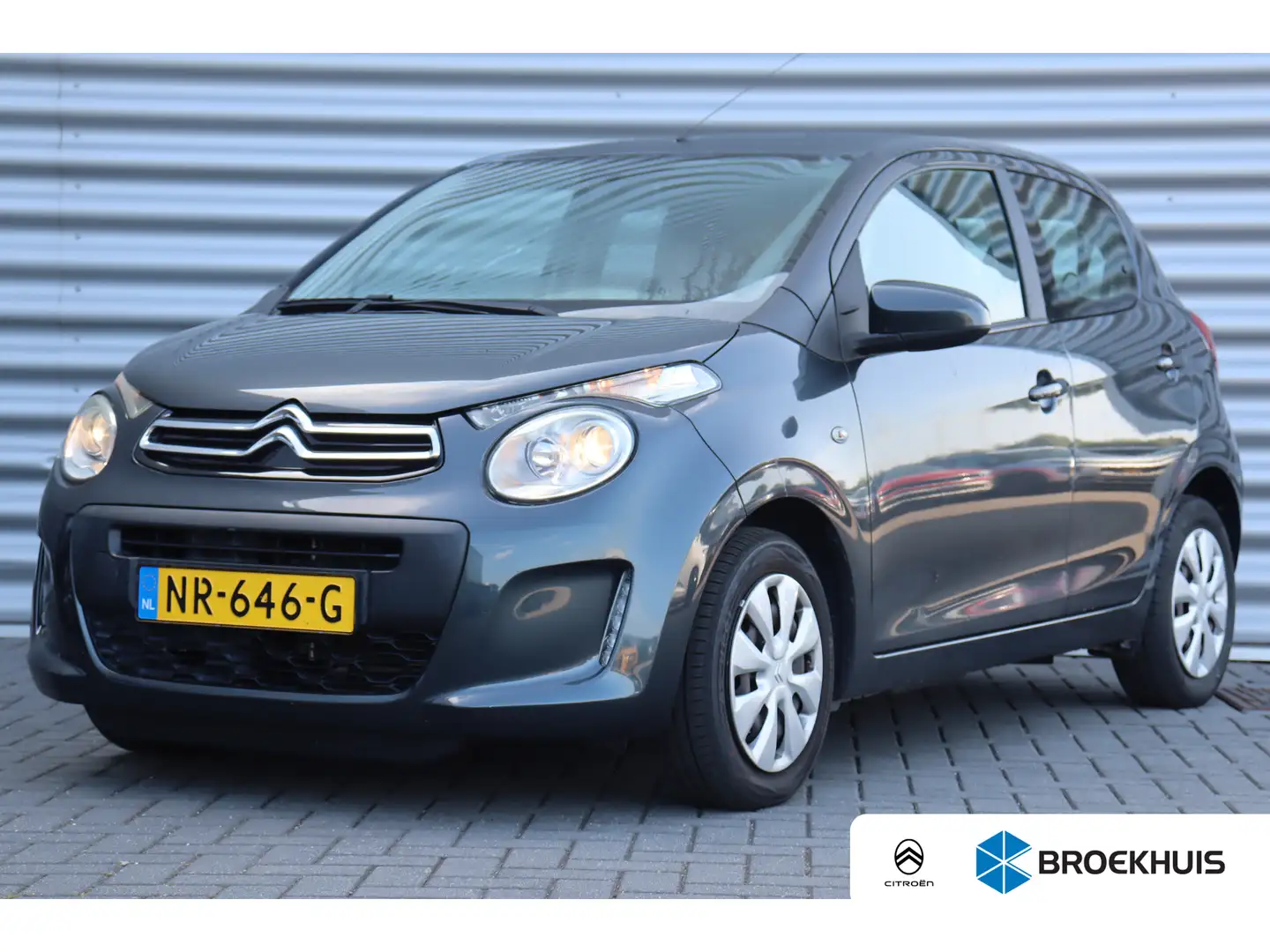 Citroen C1 Citroën 1.0 VTI 70PK 5-DRS FEEL / AIRCO / LED / BL Grau - 1
