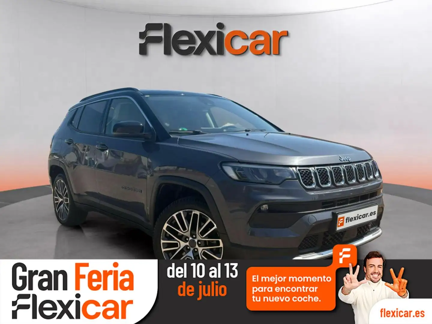 Jeep Compass eHybrid 1.5 MHEV 96kW Limited Dct Gris - 1