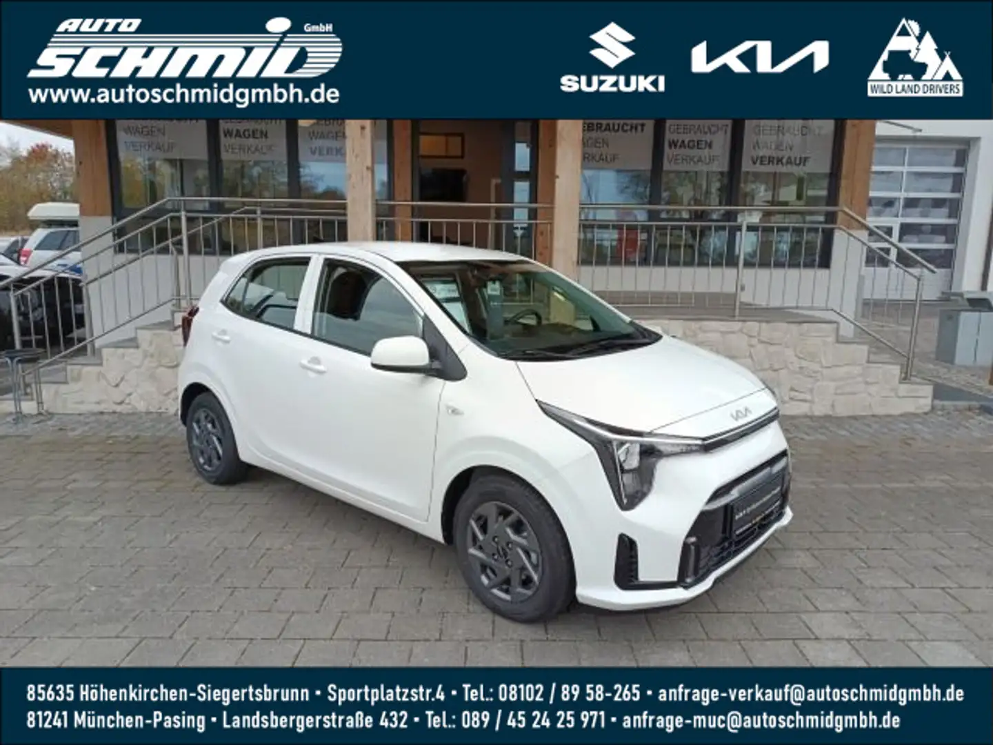 Kia Picanto PICANTO PE2 1.0 AMT VISION |NAVI|RFK|ALU| Wit - 1