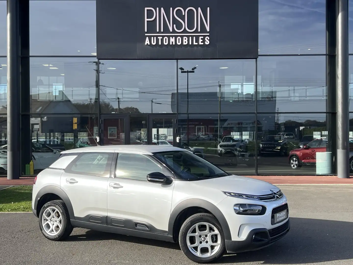 Citroen C4 Cactus C4 Cactus 1.2 PureTech 12V - 110 S\u0026S - BV EAT6  Feel PHASE 2 Blanc - 1