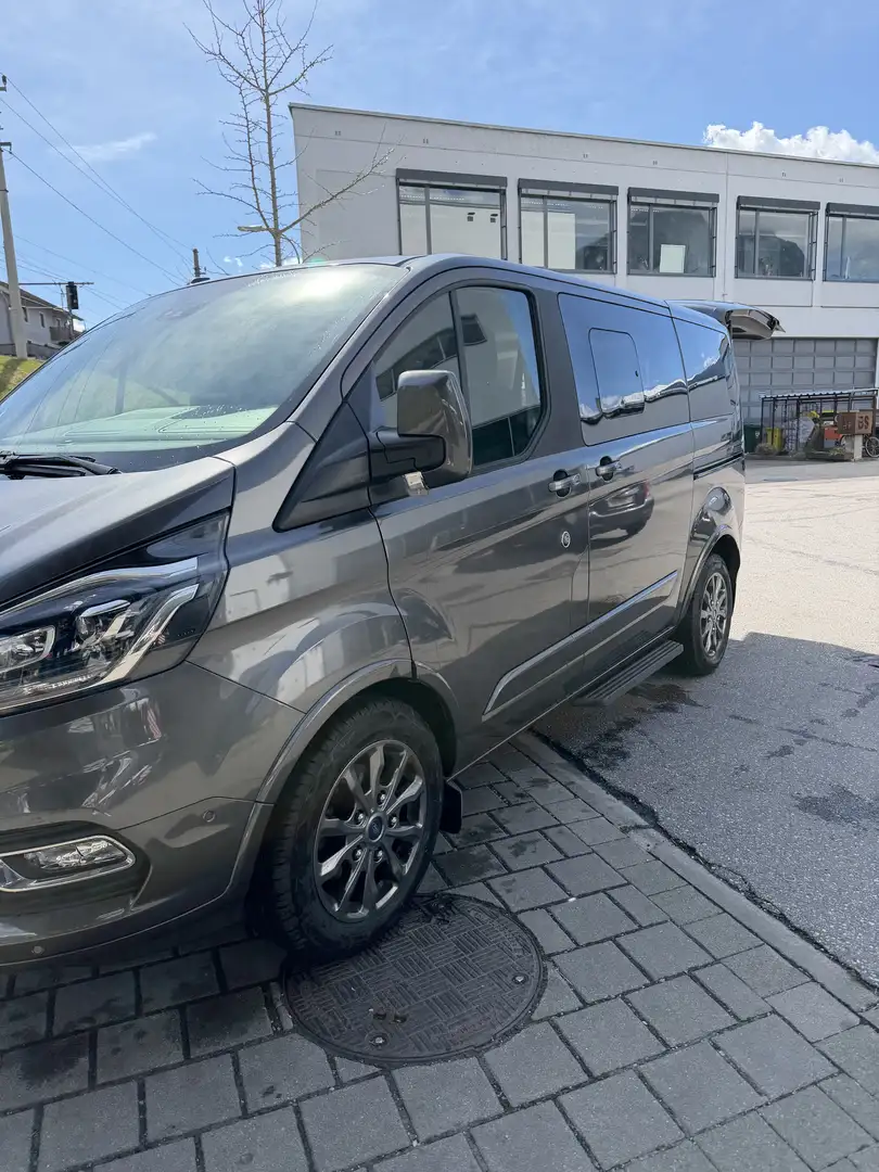 Ford Tourneo Custom L1 Titanium-X Aut. / Gepflegter Bus Grau - 2