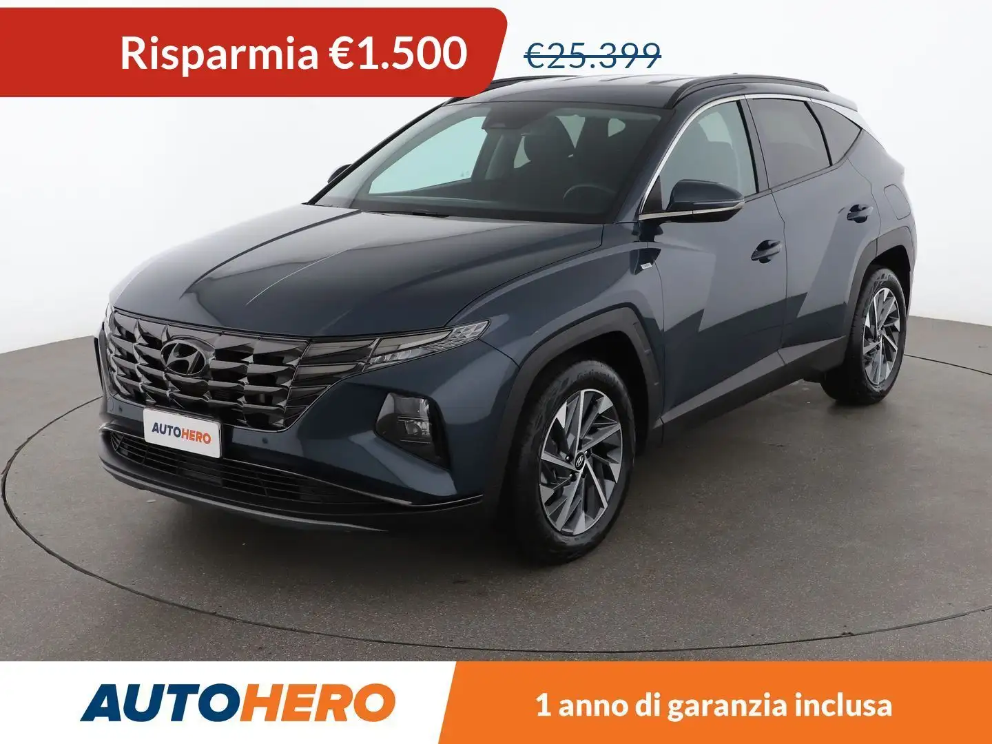 Hyundai TUCSON 1.6 T-GDI Mild-Hybrid XLine  MHEV Blu/Azzurro - 1