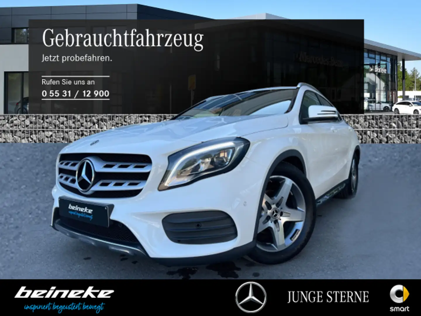 Mercedes-Benz GLA 200 GLA 200 AMG 7G-DCT LED Navi Totwinkel elek. Heck Weiß - 1