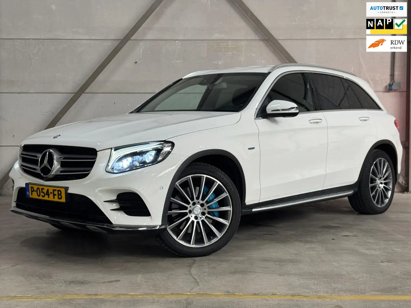 Mercedes-Benz GLC 350 350e 4MATIC Prestige Luchtvering 360 camera Alb - 1
