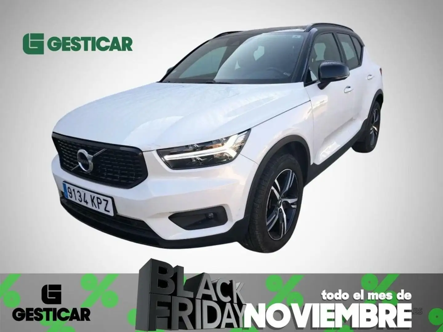 Volvo XC40 1.5 T3 R-DESIGN 156 CV Blanc - 1