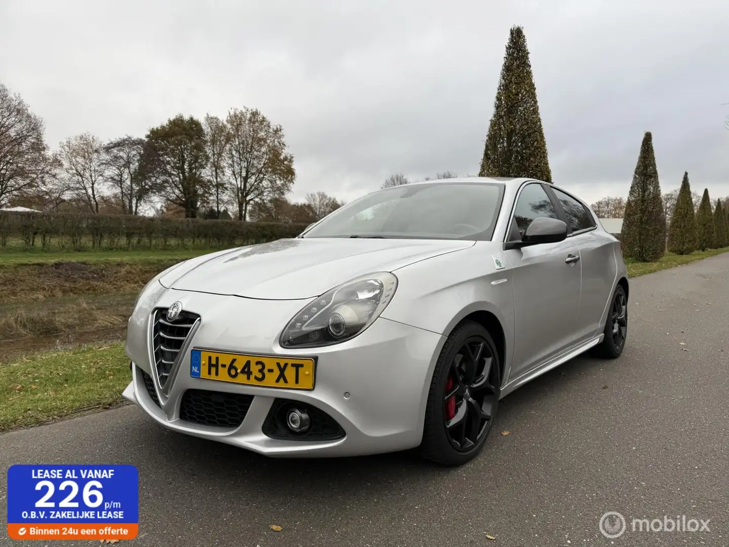 Alfa Romeo Giulietta 1.7 TBi Quadrifoglio Verde Grijs - 1