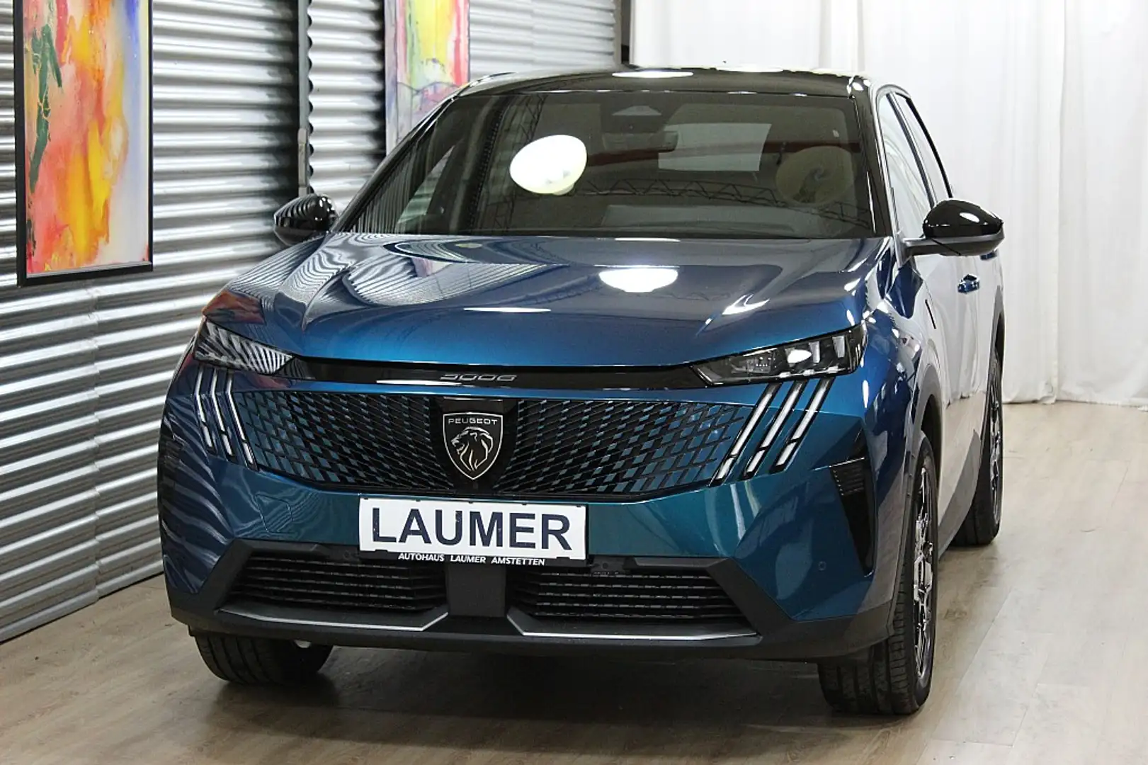 Peugeot 3008 Hybrid 136 E-DCS6 GT Aut. Blau - 2