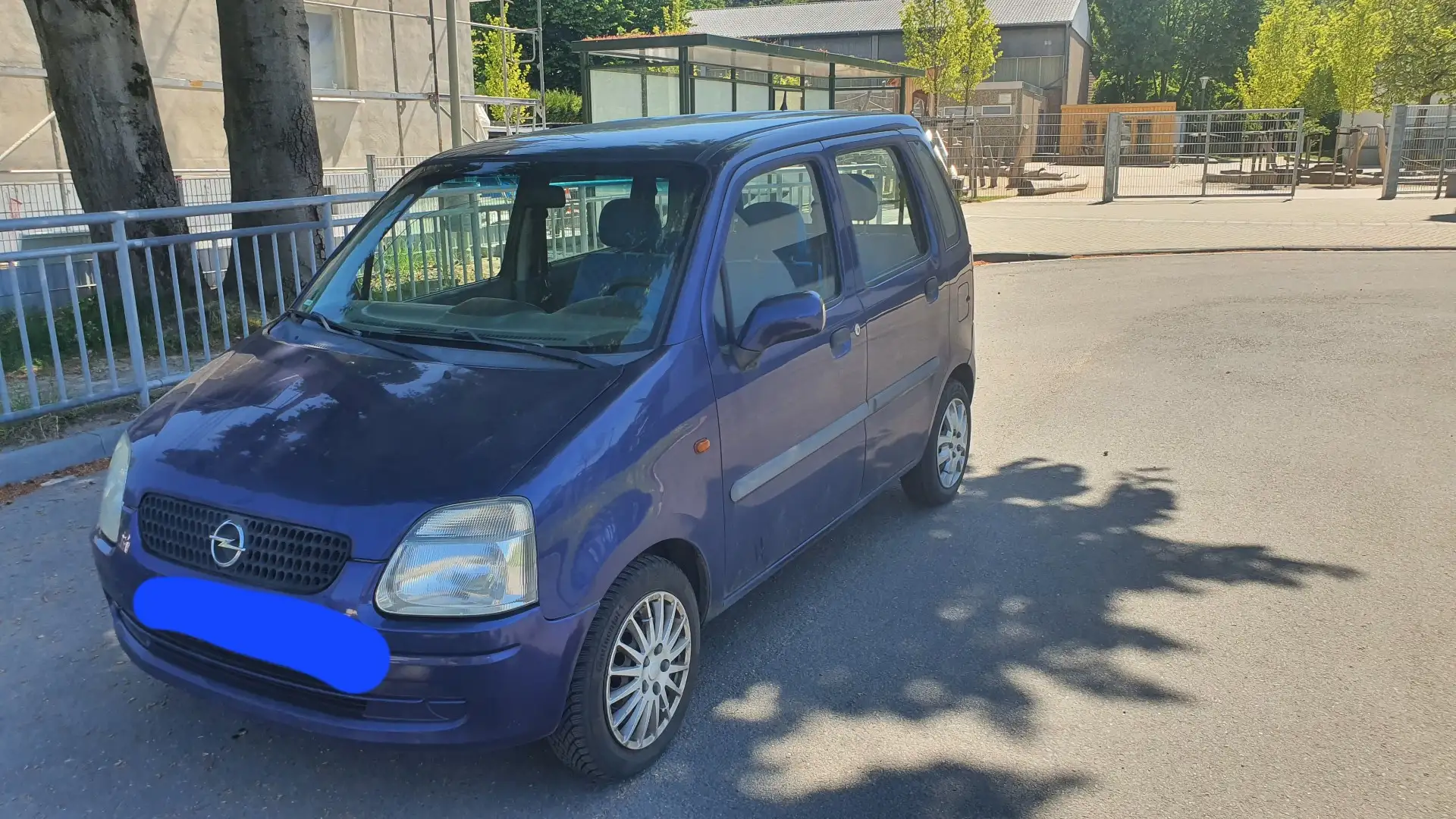 Opel Agila 1.2 16 V Blau - 1