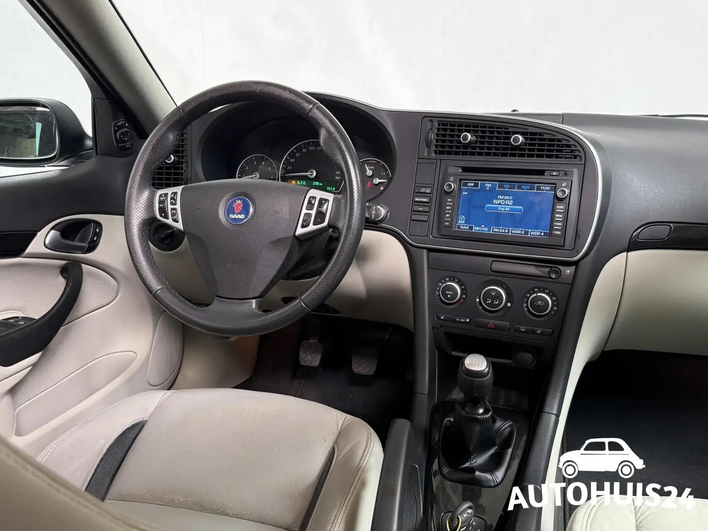 Saab 9-3 Sport Estate 2.8 T V6 Aero NAVI SCHUIFDAK TREKHAAK Grün - 2