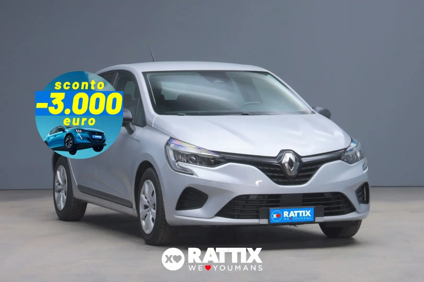 Renault Clio 1.0 SCE 65CV Life Grigio - 1