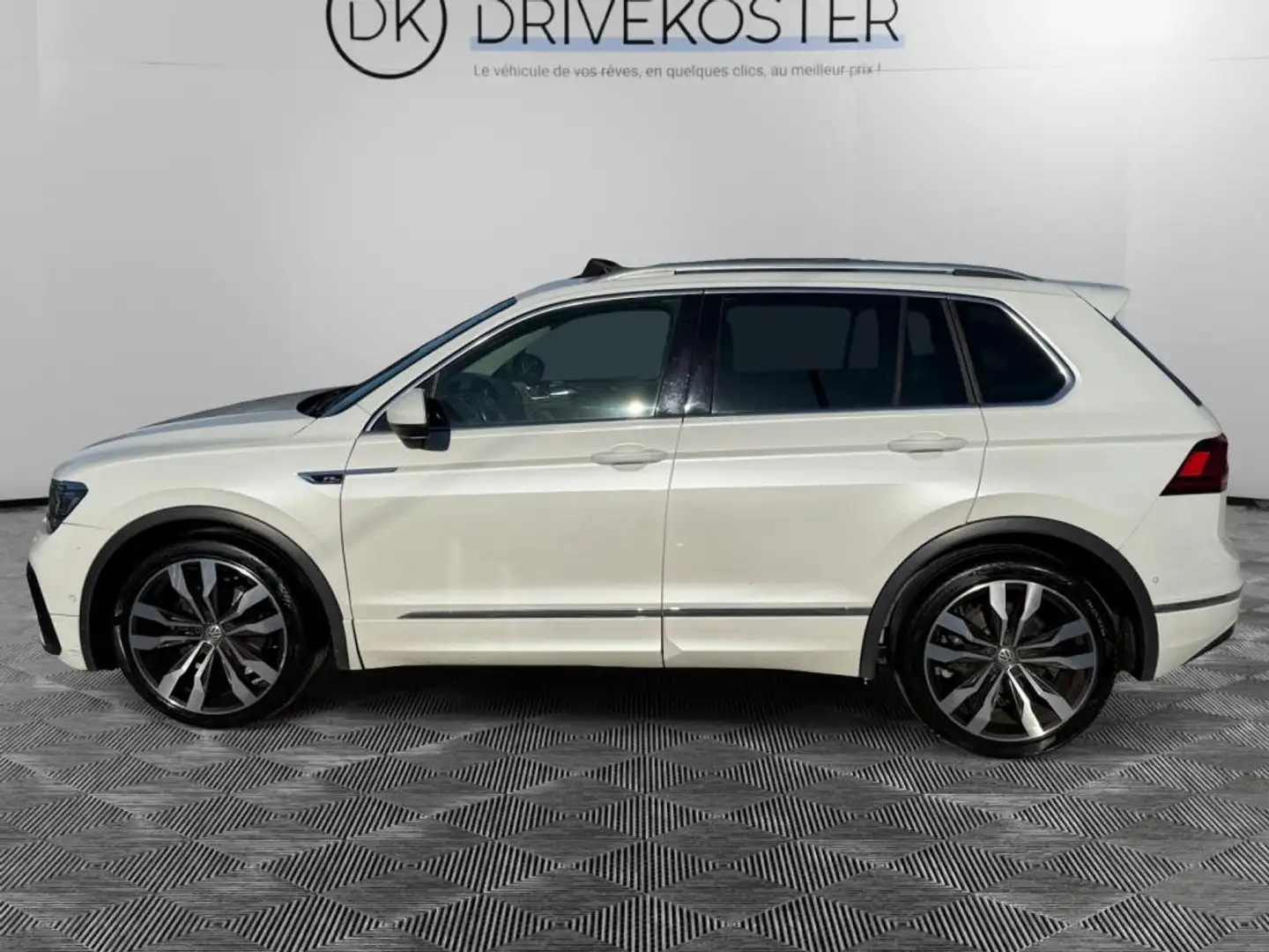 Volkswagen Tiguan Tiguan 2.0 16V TDI - 150 - BV DSG 7 R-LINE FULL OPTIONS Blanc - 2