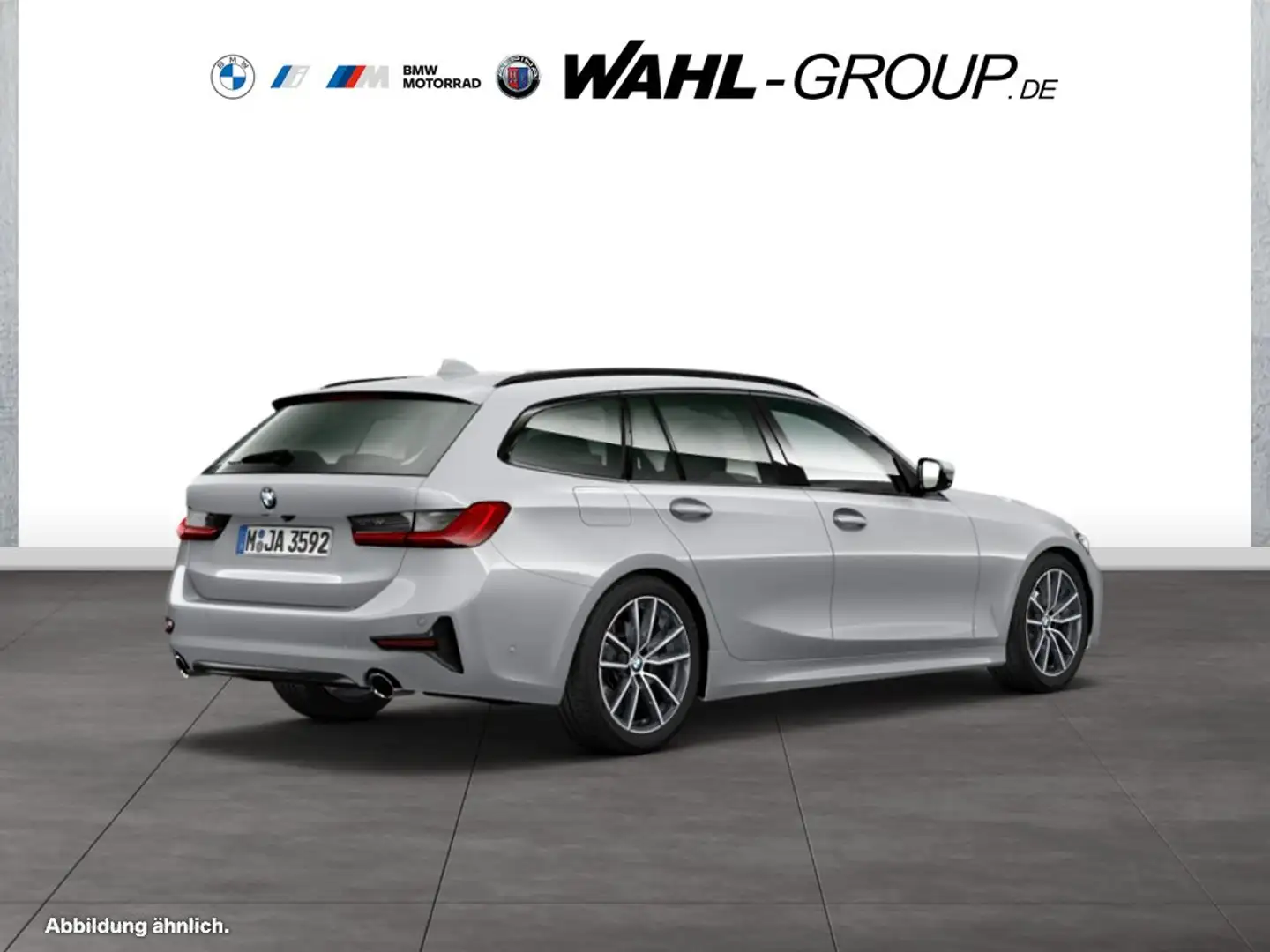 BMW 320 d xDrive TOURING SPORT LINE LC PROF HUD ALARM KOMF Серебристый - 2