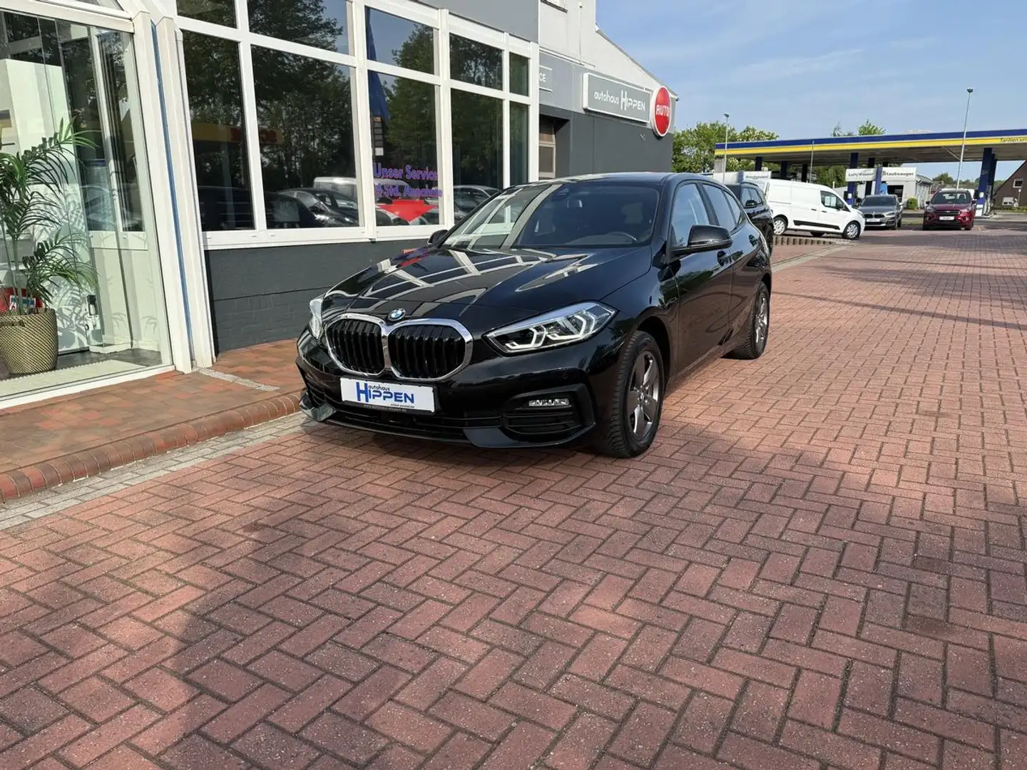 BMW 118 i Advantage Autom.Navi,ACC,PDC Negro - 1