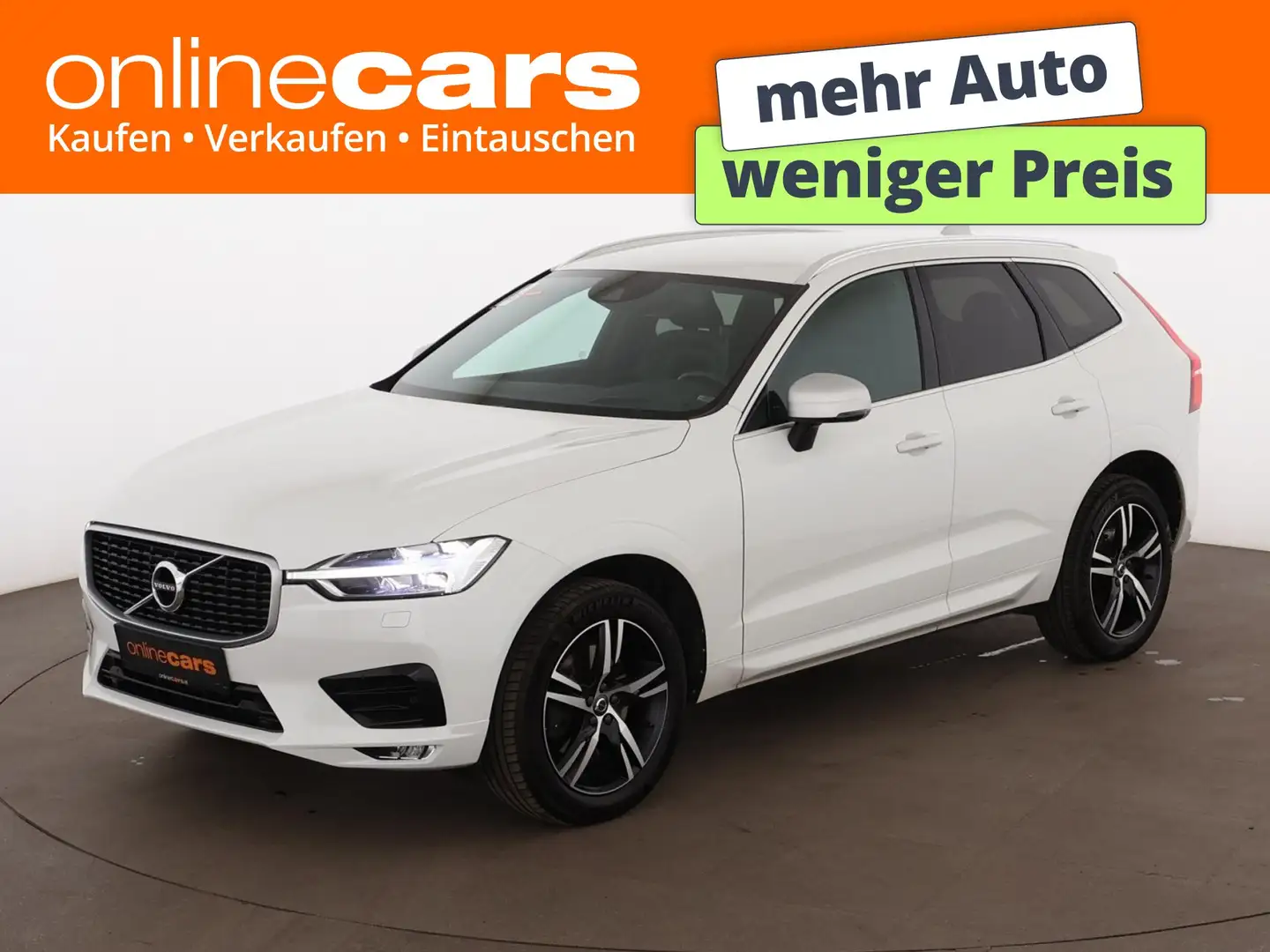 Volvo XC60 D4 R Design 4x4 Aut LED HEAD-UP AHK RADAR Weiß - 1