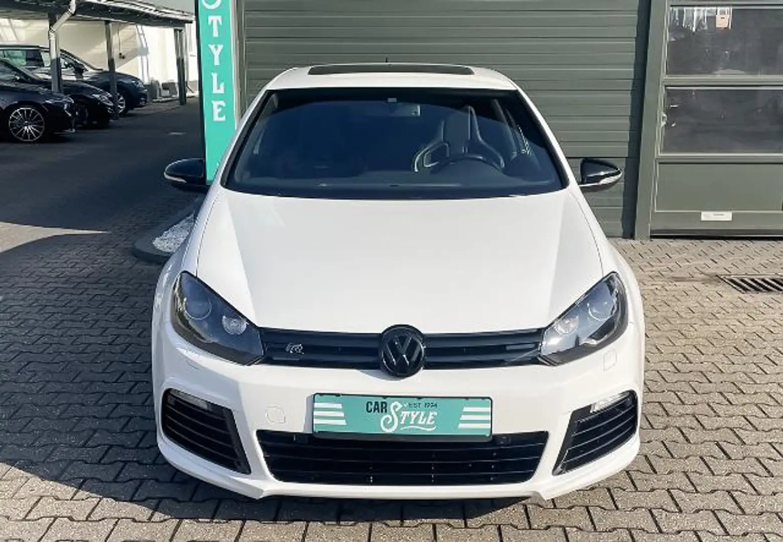 Volkswagen Golf R VI 2.0 TSI Recaro Schalensitze SHD R.Cam Dynaudi Wit - 2