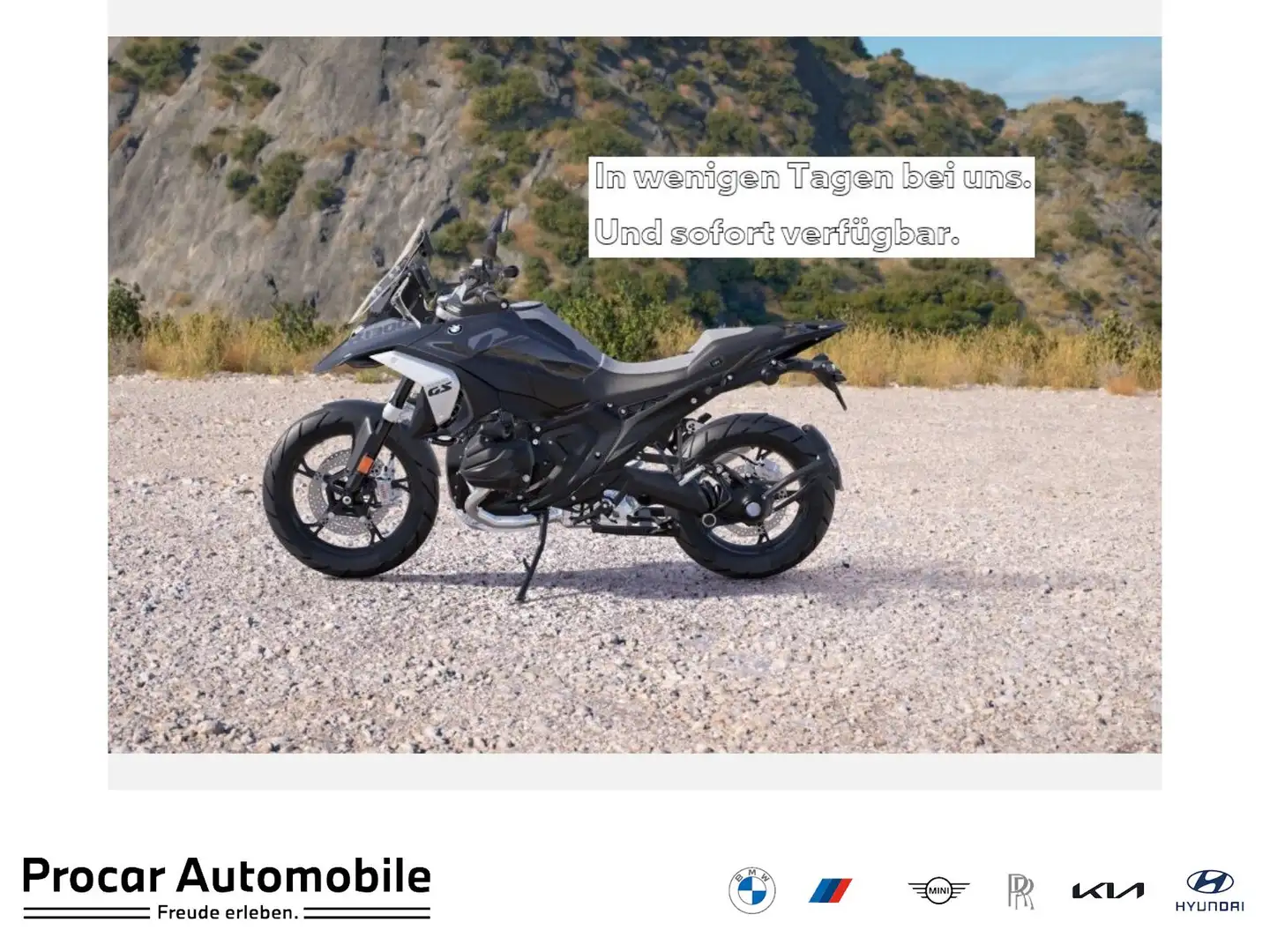 BMW R 1300 GS 5 Pakete Adapt. FW Negru - 1