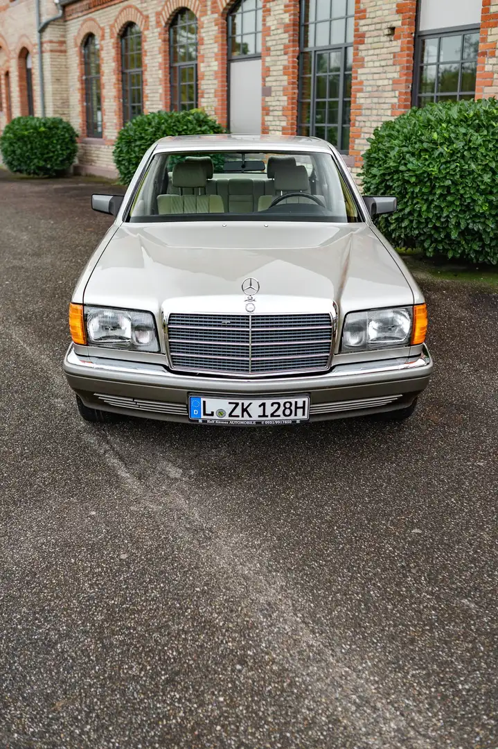 Mercedes-Benz S 420 420 SE Klima Tempomat H-Zulassung Béžová - 2