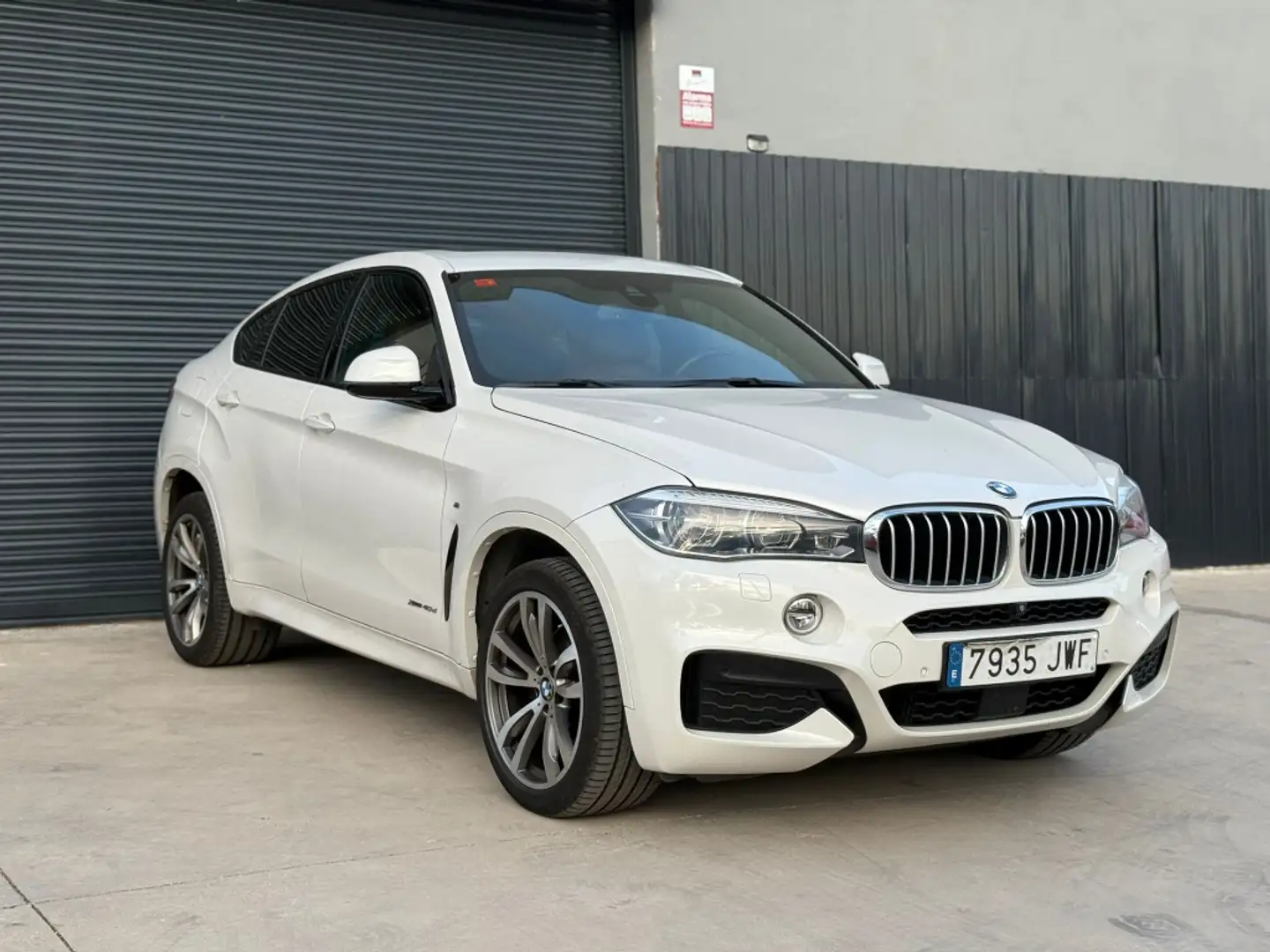 BMW X6 xDrive 40dA Blanc - 2