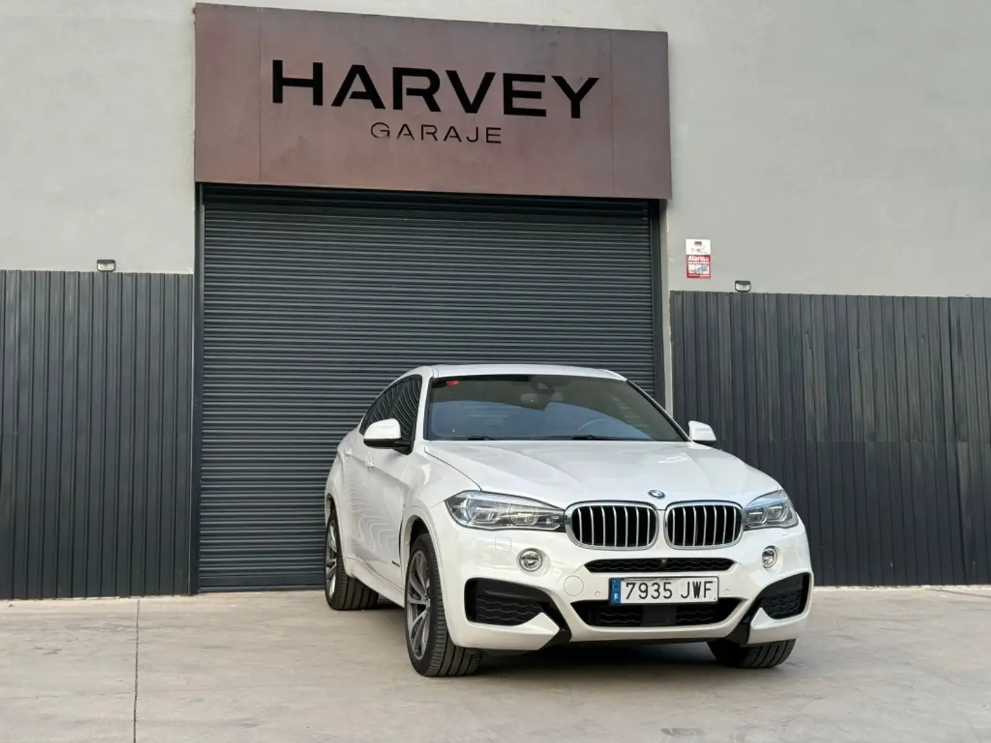 BMW X6 xDrive 40dA Blanc - 1
