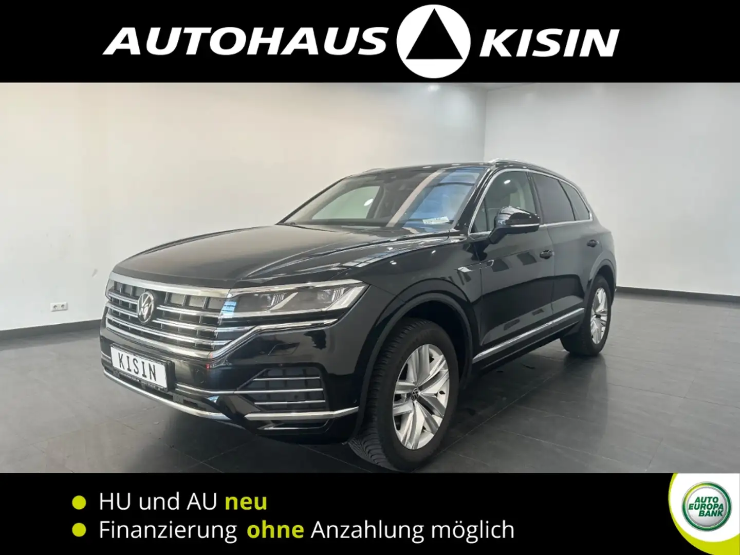 Volkswagen Touareg Elegance 4Mot. 3.0 V6 TDI *AHK *StHZG*3D Noir - 1